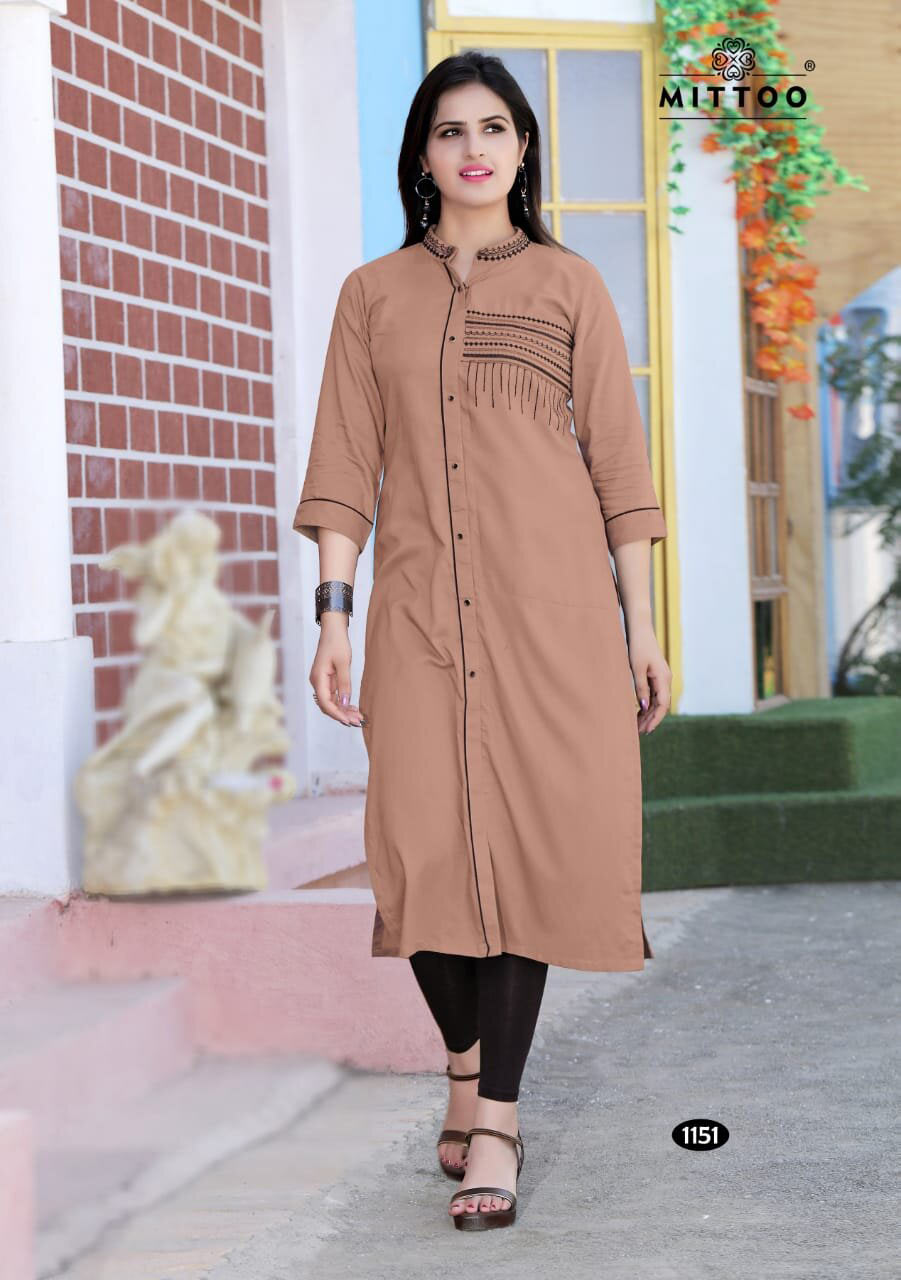 Palak Vol-16 Mittoo Design Heavy Rayon Straight Kurti Palak Vol-16 Mittoo Design Heavy Rayon Straight Kurti